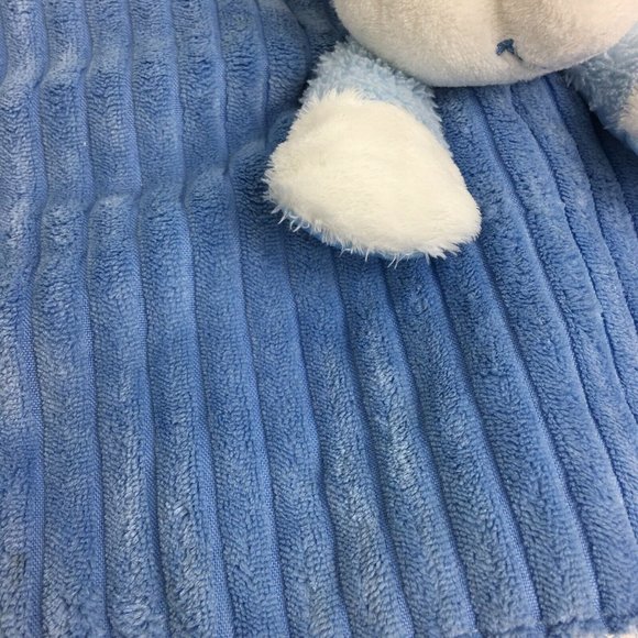 Disney My First Mickey Mouse Blue Plush Lovey Security Blanket Rattle Corduroy - Picture 3 of 12